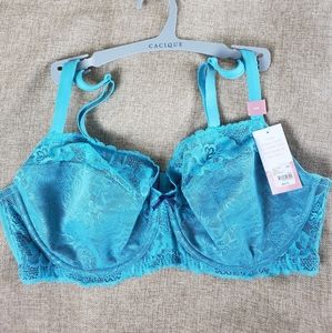 Brand New Blue Cacique Lace bra!